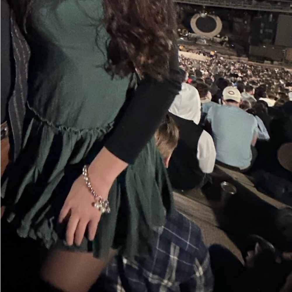 Green mini dress - Picture 4 of 4